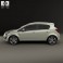 Opel Corsa D 5-door 2011 3d model