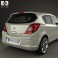 Opel Corsa D 5-door 2011 3d model