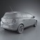 Opel Corsa D 5-door 2011 3d model