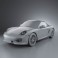 Porsche Boxster Spyder 2011 3d model
