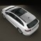 Toyota Avensis Tourer 2009 3d model