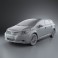 Toyota Avensis Tourer 2009 3d model