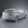 Toyota Avensis Tourer 2009 3d model