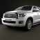 Toyota Sequoia 2011 3d model