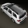 Toyota Sequoia 2011 3d model