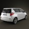 Toyota Ractis (Verso S) 2012 3d model