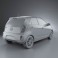 Kia Picanto 2012 with HQ Interior 3d model