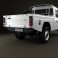 Land Rover Defender 110 High Capacity Pickup 2011 3d model