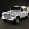 Land Rover Defender 130 High Capacity Double Cab PickUp 3d model