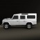 Land Rover Defender 110 Station Wagon 2011 3d model