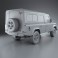 Land Rover Defender 110 Station Wagon 2011 3d model