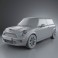 Mini Cooper S Clubman 2011 3d model