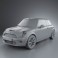 Mini Cooper S Convertible 2011 3d model