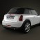 Mini Cooper convertible 2011 3d model