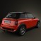 Mini John Cooper Works Convertible 2011 3d model