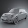 Mini John Cooper Works Convertible 2011 3d model