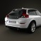 Volvo C30 2011 3d model