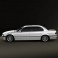 BMW 7 series long e38 1998 3d model