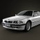 BMW 7 series long e38 1998 3d model