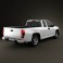Chevrolet Colorado Extended Cab 2012 3d model
