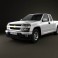 Chevrolet Colorado Extended Cab 2012 3d model