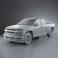 Chevrolet Colorado Extended Cab 2012 3d model