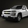 Chevrolet Colorado Regular Cab 2012 3d model