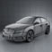 Chevrolet Cruze (J300) hatchback 2012 3d model