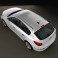 Chevrolet Cruze (J300) hatchback 2012 3d model