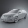 Chevrolet Cruze (J300) hatchback 2012 3d model