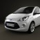 Ford Ka 2009 3d model