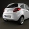Ford Ka 2009 3d model
