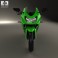 Kawasaki Ninja 250R 3d model