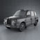 LTI TX4 London Taxi 3d model