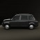 LTI TX4 London Taxi 3d model