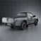 Mitsubishi L200 Triton Club Cab 2011 3d model