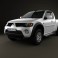 Mitsubishi L200 Triton Club Cab 2011 3d model