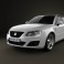Seat Exeo Sedan 2009 3d model