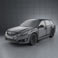 Subaru Legacy tourer 2010 3d model