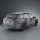 Subaru Legacy tourer 2010 3d model