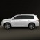 Toyota Highlander (Kluger) Hybrid 2011 3d model