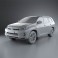 Toyota Highlander (Kluger) Hybrid 2011 3d model