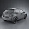 Toyota Yaris (Vitz) 5door 2012 3d model
