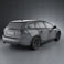 Volvo V60 2011 3d model