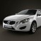 Volvo V60 2011 3d model