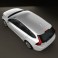 Volvo V60 2011 3d model