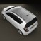 Chevrolet Aveo 5 door 2011 3d model