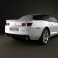Chevrolet Camaro 2LT RS Convertible 2011 3d model