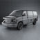 Chevrolet Express PanelVan 2003 3d model