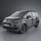 Citroen C3 Picasso 2009 3d model